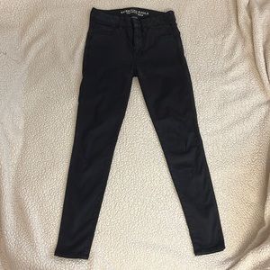 American Eagle Super Stretch Hi-Rise Jegging Black